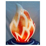 VIEW 2 22X28 LIGHTED FLAME