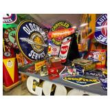 OLDSMOBILE,DEALER SIGNS