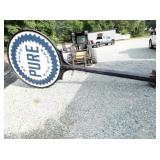 VIEW 5 8 1/2FT. POLE W/ SIGN