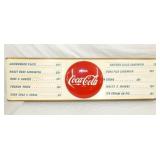 NOS COKE MENU 14X51