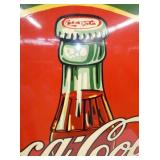 VIEW 6 COKE TOP 1930 46IN COKE SIGN