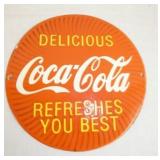 PORC. 12IN COCA COLA SIGN