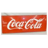 45X26 PORC. COCA COLA SLED SIGN