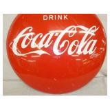 VIEW 3 24IN COCA COLA BUTTON METAL