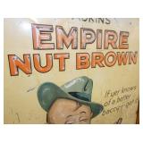 VIEW 7 22X32 EMPIRE NUT BROWN SIGN