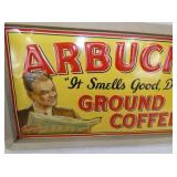 VIEW 2 HEAVILY EMBOSSED COFFEE SIGN