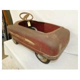 VIEW 6 ORIG. FIRE CHIEF PEDAL CAR