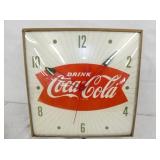 16IN COKE FISHTAIL CLOCK