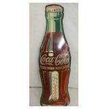 17X6 DIE CUT COKE BOTTLE THERMOMETER