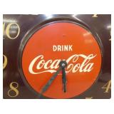 VIEW 2 CLOSEUP COKE CLOCK