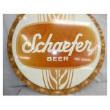 VIEW 4 SCHAEFER BEER CAP SIGN