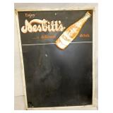 17X22 EMB. NESBITTS MENU