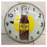 16IN NUGRAPE PAM CLOCK