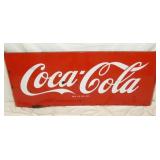 PORC. COKE SLED SIGN 60X24