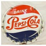 PORC. 42IN PEPSI COLA CAP SIGN