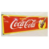 VIEW 4 57X18 PORC. COKE SIGN