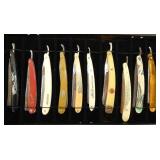 EARLY STRAIGHT RAZOR COLLECTION