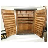 VIEW 6 INSIDE DIAMOND DYES CABINET