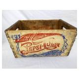 WOODEN PEPSI DOUBLE DOT BOX