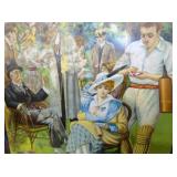 VIEW 5 28X38 LONDON TIN SIGN