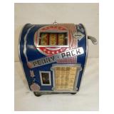 PENNY PACK GUM JACKPOT MACHINE