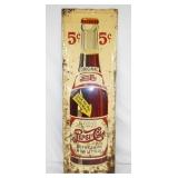 VERTICAL PEPSI COLA BOTTLE SIGN