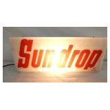 SUNDROP LIGHTUP STORE SIGN