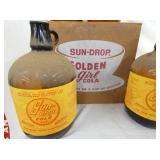 SUNDROP SYRUP BOTTLES W/ ORIG. BOXES