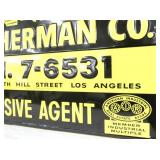 VIEW 3 CLOSEUP EMB. AGENT SIGN