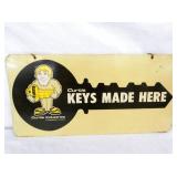 KEYS MADE HERE STORE SIGN