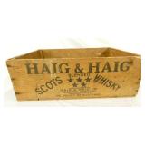 HAIG&HAIG WHISKEY WOODEN BOX