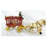 CAST CIRCUS WAGON