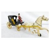 CAST HORSE AND BUGGY