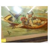 VIEW 2 CLOSEUP BLACK AMERICANA PICTURE