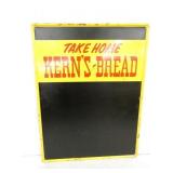 KERNS BREAD MENU SIGN