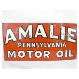 AMALIE MOTOR OIL SIGN