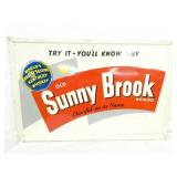EMB. SUNNY BROOK WHISKEY SIGN