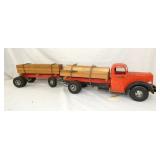 SMITH MILLER LOG TRUCK W/ TRAILERS