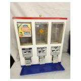 25CENT TRIPLE GUM SELECTOR