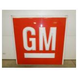 PLASTIC GM DEALER SIGN