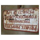 VIEW 2 CLOSEUP EMB. RR SIGN