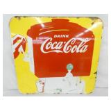 PORC. COCA COLA FOUNTAIN SIGN
