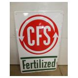 EMB. CFS FERTILIZED SIGN