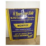 PORC.MONROE SHOCKS SIGN