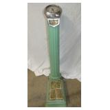 GREEN PORC. FLOOR MODEL SCALES