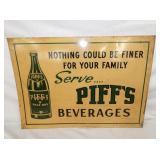 PIFFS BEVERAGES SIGN