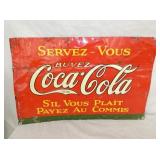 EARLY SERVEZ VOUS COKE SIGN