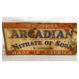 HEAVY EMB. ARCADIAN SIGN