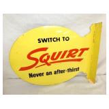 SWITCH SQUIRT FLANGE SIGN