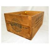 WOODEN ATLAS POWDER BOX